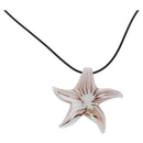 Set Starfish Lampwork Glass Necklace Pendant Earrings HOT R5M9