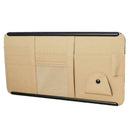 Universal Car Sun Visor Leather Case Holder Card Glasses Cell Phone Organizer