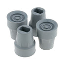 4x Rubber Walking Stick Tip Feet Trekking Pole Bottom Crutch Canes Protector