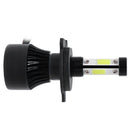 4-Side H4 9003 HB2 LED Headlight Bulbs 2400W 360000LM High Low Be%!