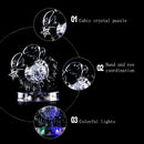 Twelve Constellation Crystal Puzzle Diy Building Blocks Educational Toys Se V1M9