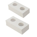 200 Pieces 2x2 Cardboard Coin Holders  Mylar Coin Supplies 26.5mm/40mm