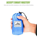 20L Foldable Shoulder Backpack Ultra Light Waterproof Bag (Dark Blue) A