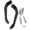 Motorcycle Telescopic Brake Clutch Levers for Yamaha R3 R25 YZF R1 R6 White