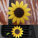 Car Air Freshener Perfume Sunflower Vent Clip Fragrance Scent Diffuser OZ