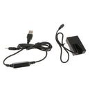 Power Adapter USB-4017 Cable + EP-5 Dummy Battery for Nikon D5000 D3000 D60 D4