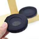 2pcs Black Replacement Ear Pads On-Ear Soft Earmuffs for Logitech H390 Headset