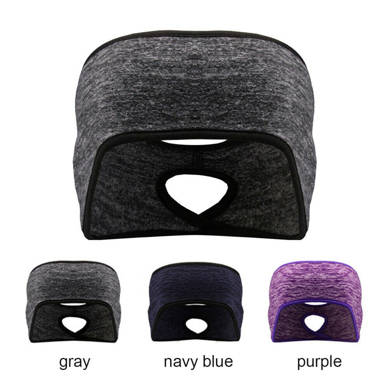 Ladies Elastic Wide Headband Sports Yoga Gym Running Hair Band Warmer Windproof