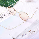 Sunglasses Round Beads Glasses Chain Rope Holder Neck Necklace Literary Eye K4Q8