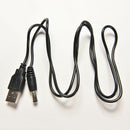 New 1.5M 5Ft USB Male Plug to 2.1mm 2.1x5.5mm DC Power Plug cable cord  Bj