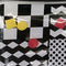 Baby Inflatable Patted Pad Water Ice Mat Cushion w/ Inflator (Geometric)