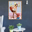 5D DIY Full Drill Diamond Painting Cross Stitch Embroidery Kit (Beauty04)
