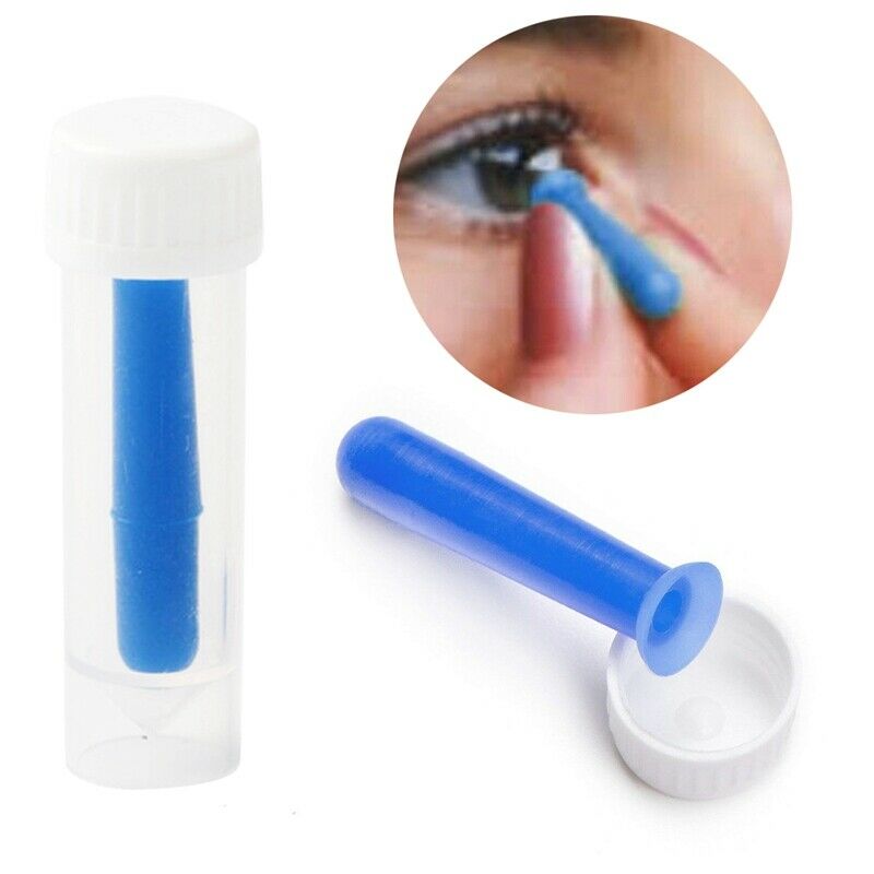 1pcs Hard Contact Lens Insertion & Removal Tool Lenses blue G8L4