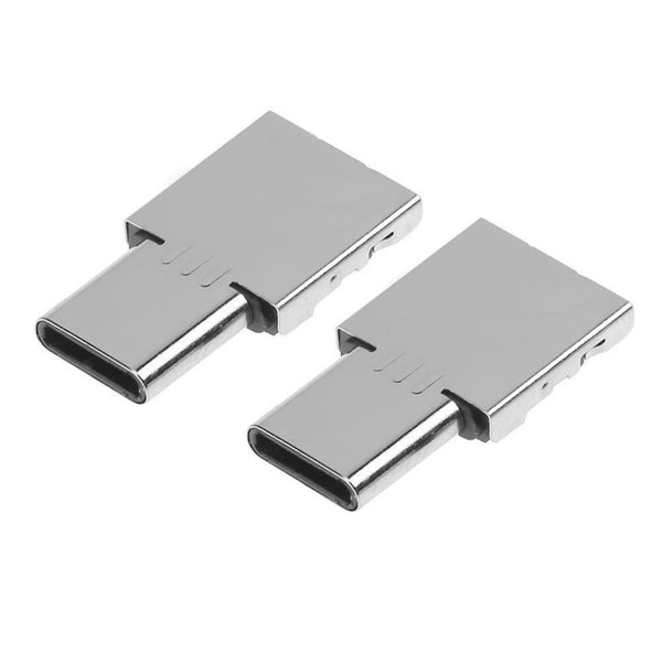 2pcs USB3.1 Type-C Male to Micro USB2.0 Female Converter Adapters Connector #JT1