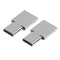 2pcs USB3.1 Type-C Male to Micro USB2.0 Female Converter Adapters Connector #JT1