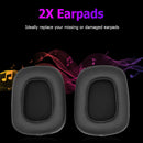 2x Gaming Headphone Ear Pads for Razer Tiamat 7.1 V2 Replacement Ear Cushions