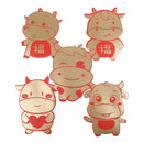 5PCS Chinese Red Envelope Creative Hongbao New Year Spring Festival BirtSEAU