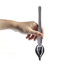 Stainless Steel Spoon Plate Dishes Sauce Painting Pencil Art Draw Coffee Tool AU