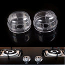 Kids Safety 2Pcs Home Kitchen Stove And Oven Knob Cover Protection FT
