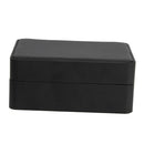 Black PU Leather Cuff-links/Tie/Clip Jewelry Store Box Storage Case