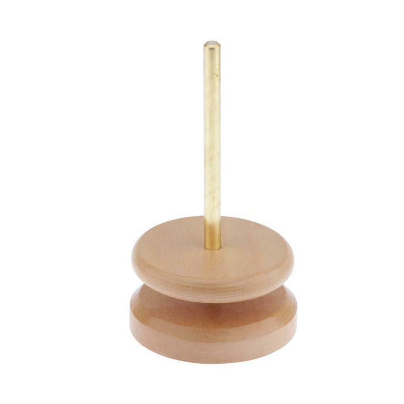 1 Set Classic Knit Wooden Spinning Yarn and Thread Holder