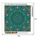 5D DIY Full Drill Diamond Painting Retro Flower Cross Stitch Embroidery (04