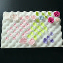 2 Pcs Baking Fondant Flowers Sponges Dry Flower Shaped Fondant Tools Artifa F7F6