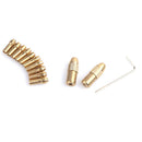 2+10pcs 0.5-3.22mm Micro Twist Drill Kit Chuck Electric Drill Bit Collet
