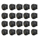 20 x 16mm Light Switch Indicator Yellow 12V DC for Boat Car A3O2