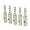 5xrhodium plated copper banana plug speaker cable wire connector hiFi N â„–[