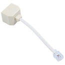 5X(Telephone RJ11 Male Line to Double RJ11 Female Jack Filter Splitter Ada V2J9)