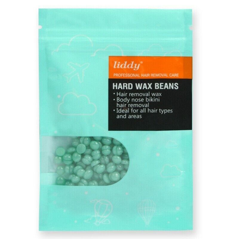 Liddy Hair Removal Hot Film Hard Bead Wax Facial Painless Hair Removal Pear Q9R6