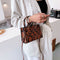 Women Handbag Animal Pattern PU Shoulder Portable Messenger Bag (Brown)
