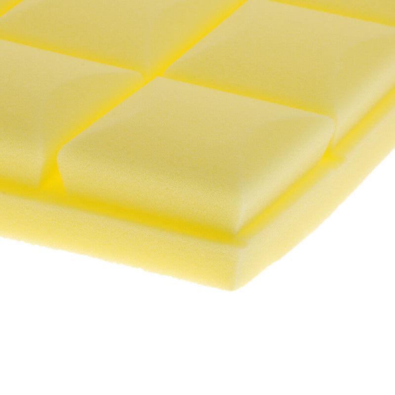 6pcs Acoustic Foam Sound Absorption Panels Sound Isolation Foam Yellow Color