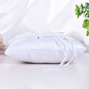 Wedding Ring Bearer Pillow French Eyelash Lace Decoration Cushion Ring Bear S4O4