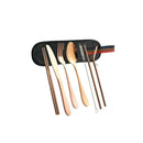 7pack Cutlery Tableware w/ Pouch Fork Spoon Straws Office Camping Picnic