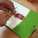Rinse Chop Board Veggies Fruit Multifunction Cutting Board Strainer Choppin