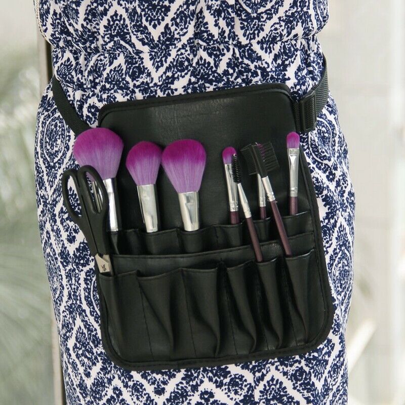 100% Brand New 12 Slot with 1 Big Compartment Empty Belt Pouch (Make up bru W9P3