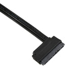 22pin SATA to eSATA USB data cable adapter cord 0.5m for hard drives Black