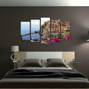5pcs 5D DIY Full Drill Diamond Painting Seaside Cross Stitch Kit Home Decor