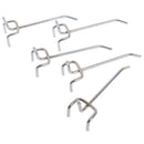 5pcs Hook Panel Perforated Wall Storage Garage Workshop Fixing 10CM US BX