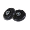 2x Luggage Suitcase Replacement Wheels Axles Repair Parts 70*24mm High Quali Nw