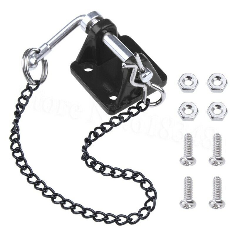 1/10 Rc Rock Crawler Metal Tow Shackle Trailer Hook For Axial Scx10 90046 T Y5X2