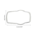 Stainless Steel Interior Refit Multimedia Buttons Cover Car Accessories For BMW