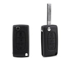 3 foldable shell KEY buttons for remote PEUGEOT 207 307 308 407 CITROEN C2  R4I9