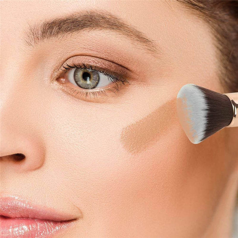 Flat Top Kabuki Foundation Brush Liquid foundation Blending powder High Quality