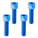 16x Aluminum Alloy Bike Stem Screw Bicycle Bolts M5x17mm Road Mountain Bike Bolt