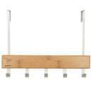 Over Door Hooks Multifunction Hanging Rack Wooden Coat Hanger Door Hook Rac