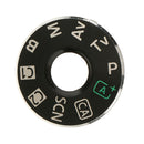 Function Dial Mode Plate Interface Cap Button Label for Canon EOS 6D EOS 5D3