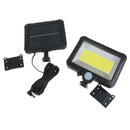 100LED Solar lamp with motion detector Solar radiator Outside lamp Garden la^